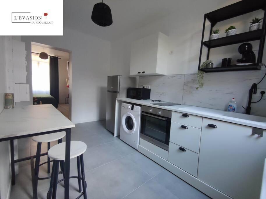 L'Evasion Du Coquelicot Apartment Albert Bagian luar foto